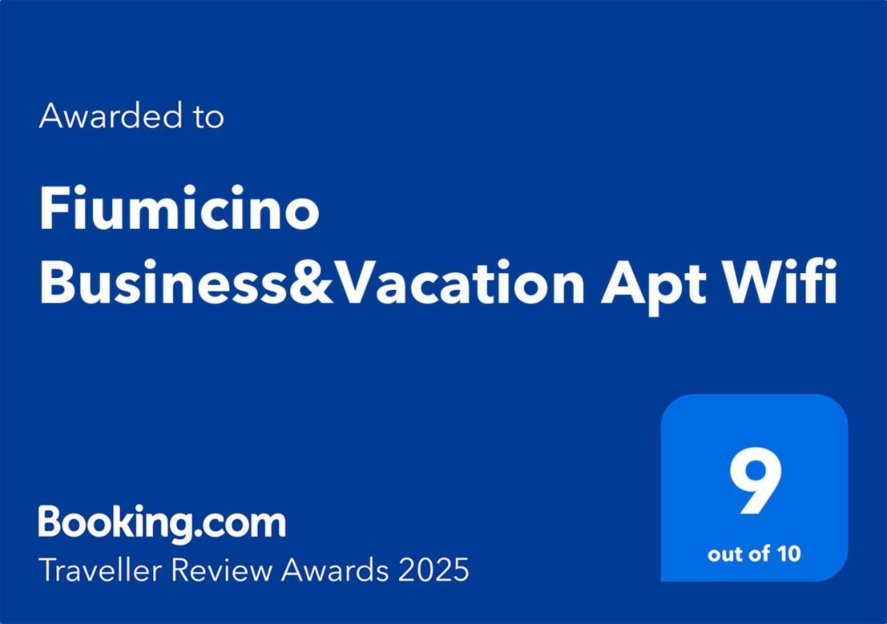 Fiumicino Business&Vacation Apt Wifi Kültér fotó